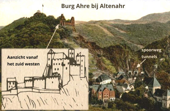 Burg Ahre bij Altenahr
